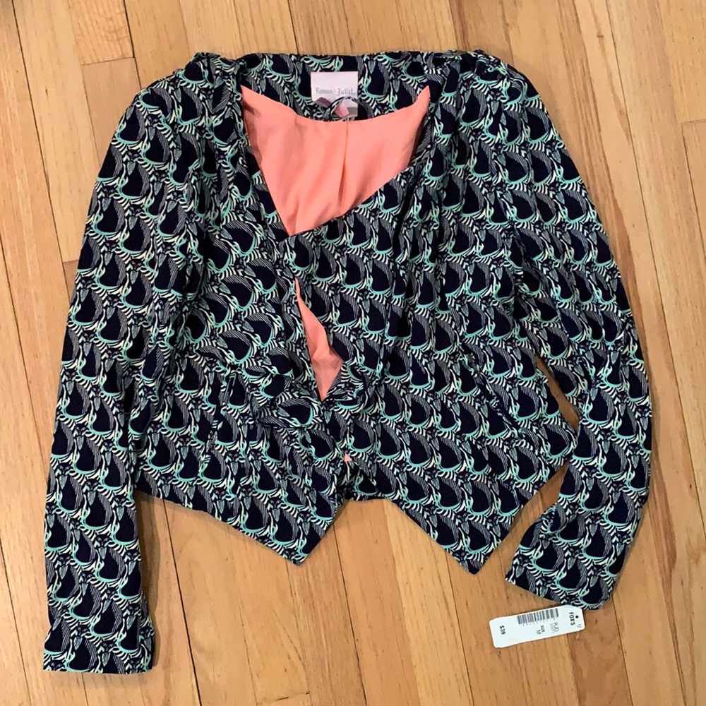 Romeo & Juliet Cat Design Jacket